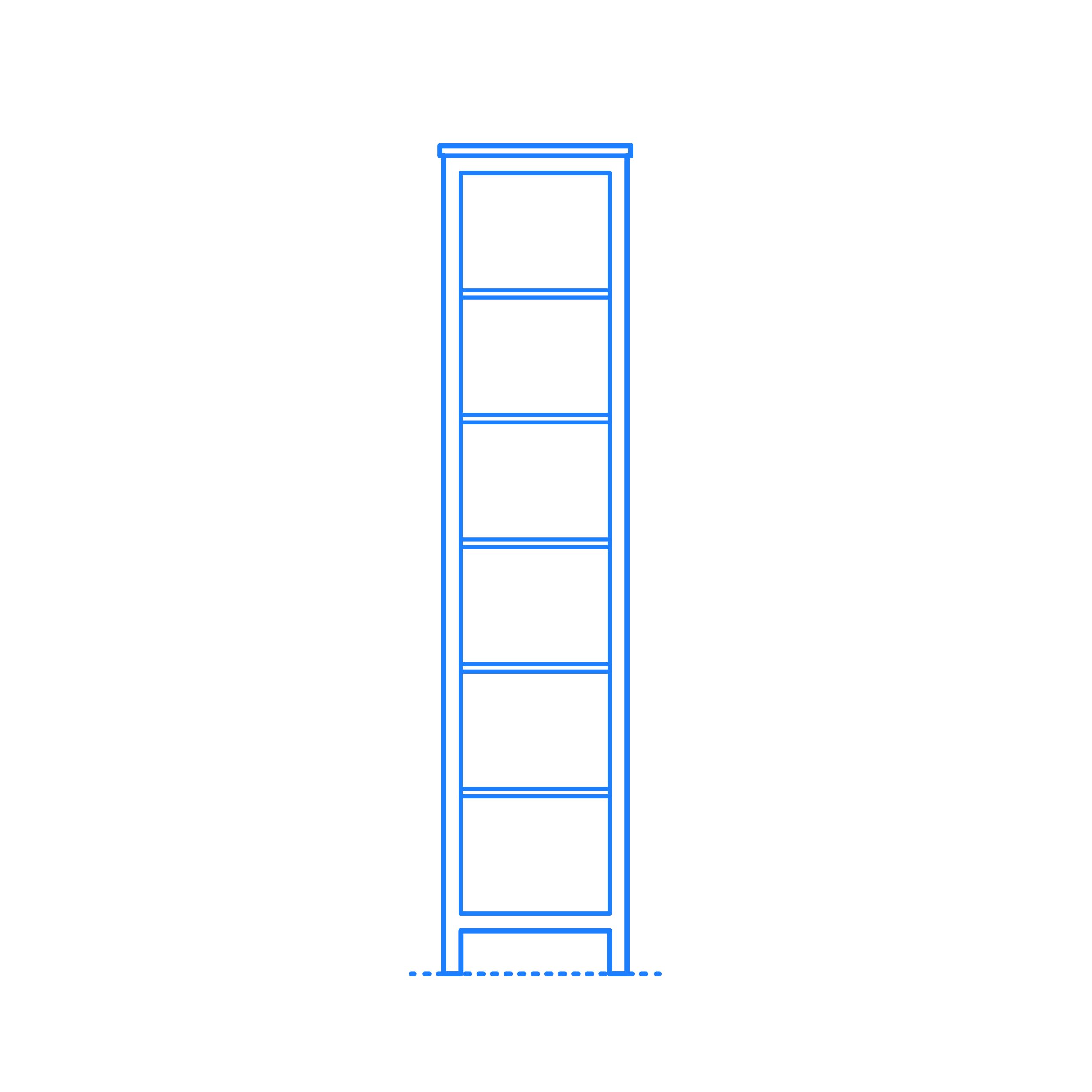 Furniture Bookcases Ikea Hemnes Bookcase Thin Sketch Drawing Svg Free Vectors